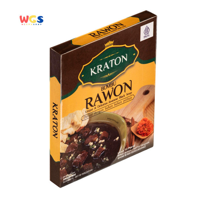 KRATON Unique and Delicious Rawon Seasoning 150g - Javanese Black Soup