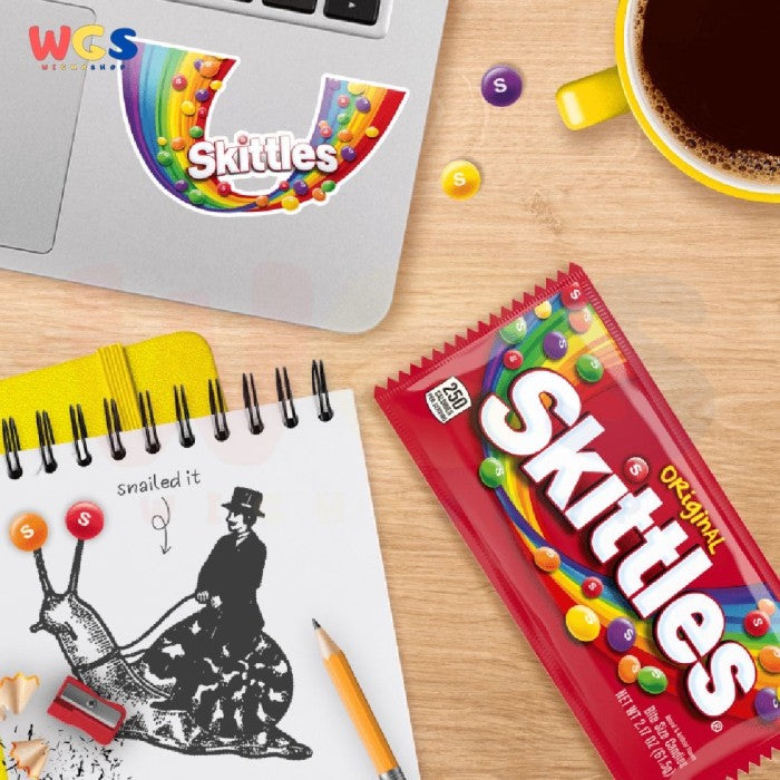 Skittles Original Candy Single Pack 2.17oz 61.5g