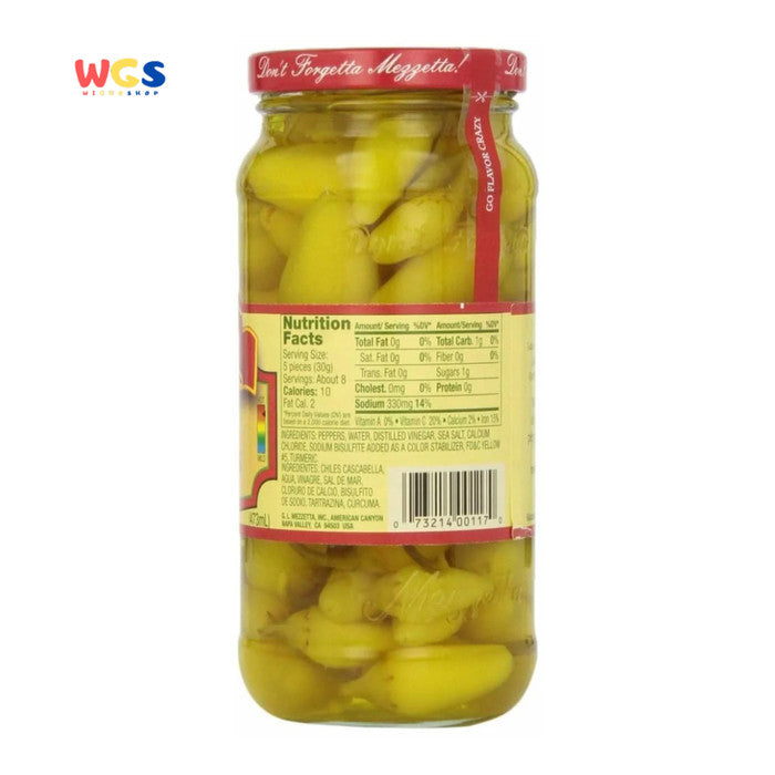 Mezzetta Hot Chili Peppers Spicy Heat to Your Favorite South 473ml