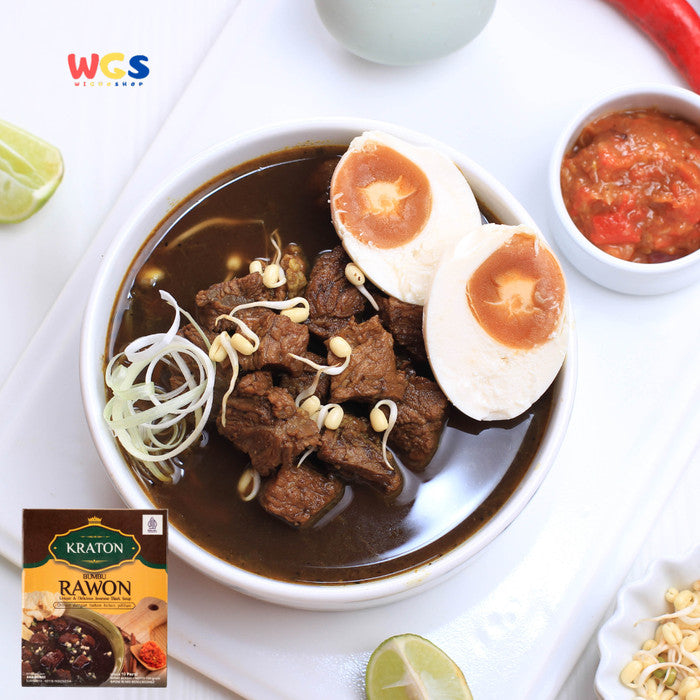 KRATON Unique and Delicious Rawon Seasoning 150g - Javanese Black Soup