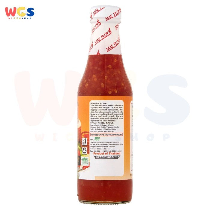 Mae Ploy Thai Sweet Chilli Sauce 280 ml - Sweet and Spicy Sambal