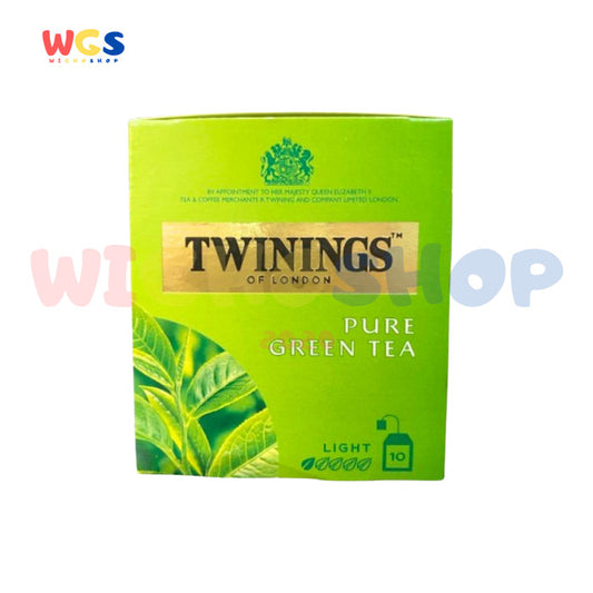 Twinings of London Pure Green Tea 20g (10 x 2g) - Green Tea Bags
