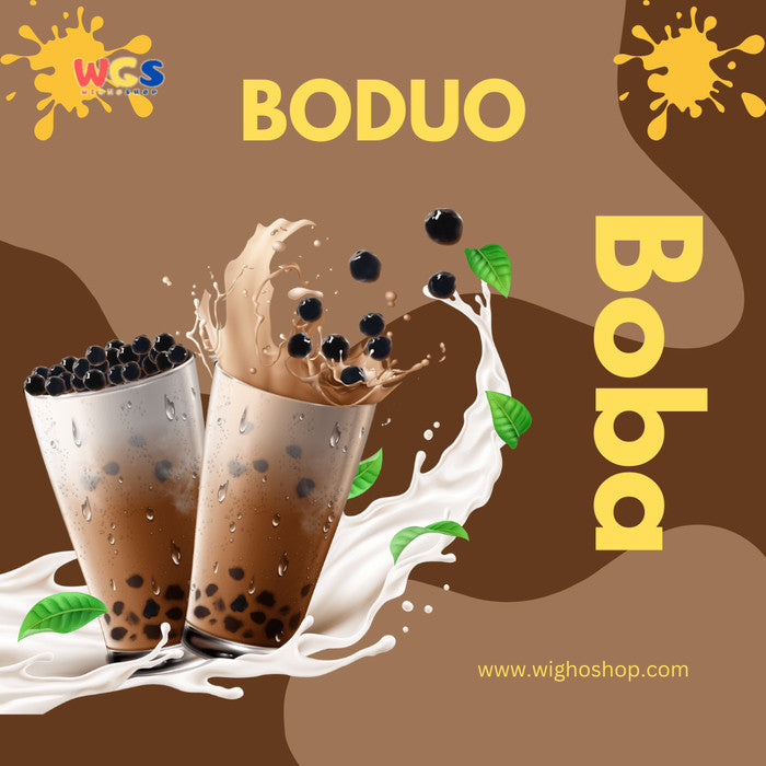 BODUO Premium Black Tapioca Pearl 1kg – Halal and BPOM
