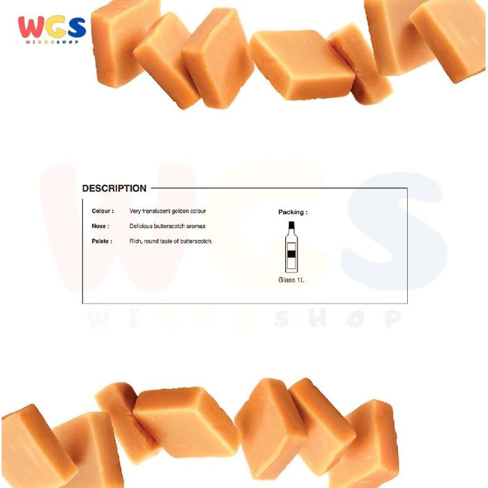 1883 Maison Routin France Syrup Butterscoth Flavored 1 ltr - 33.8 fl oz