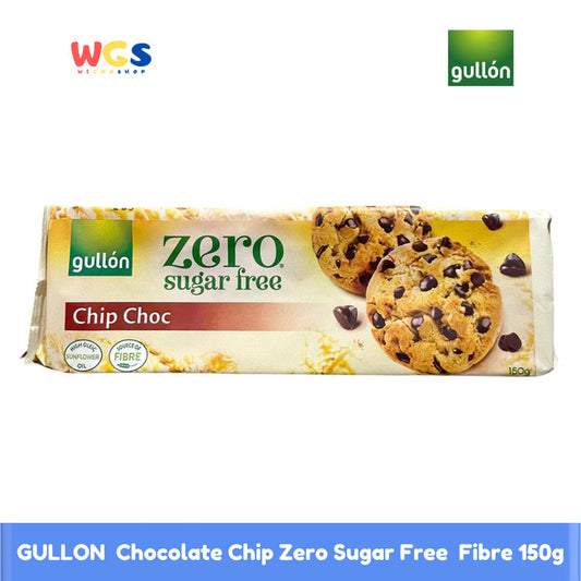 GULLON Chocolate Chip Cookies Zero Sugar Free Fibre 150g