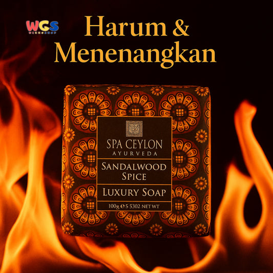 Spa Ceylon Luxury Soap 100g – Sabun Aromaterapi Premium Ayurveda Sri Lanka Berbagai Varian