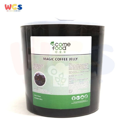 Come Food Magic Coffee Jelly Topping Bubble Tea & Boba Taiwan 3.3kg