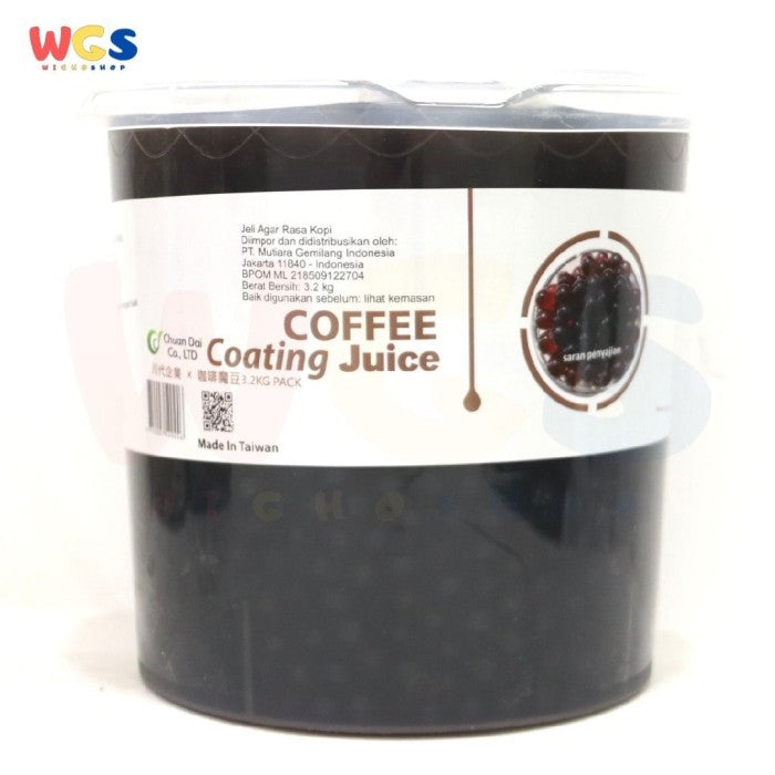 Chuan Dai Popping Boba Coffee Coating Juice 3.2kg