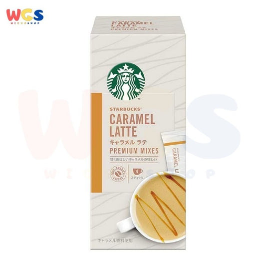 Nestle Starbucks Caramel Latte Premium Mix Instant Coffee 4p 86g