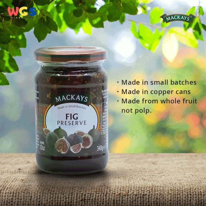 Selai Mackays Fig Preserve 340 gr - Selai Buah Ara