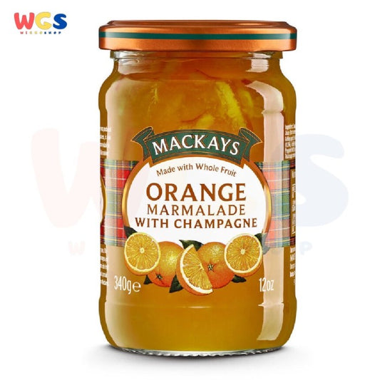 Mackays Orange Marmalade with Champagne Jam 340 gr - Selai Jeruk