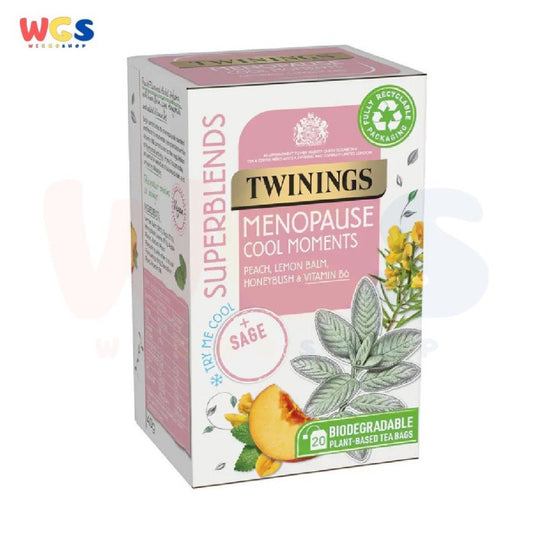 Twinings Superblends Menopause Cool Moments Peach Lemon Honey 20 x 2g