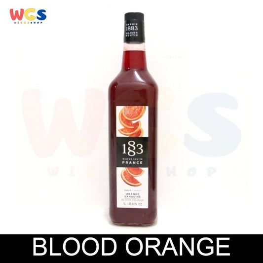 1883 Maison Routin France Syrup Blood Orange Flavored 1 ltr - 33.8 fl oz