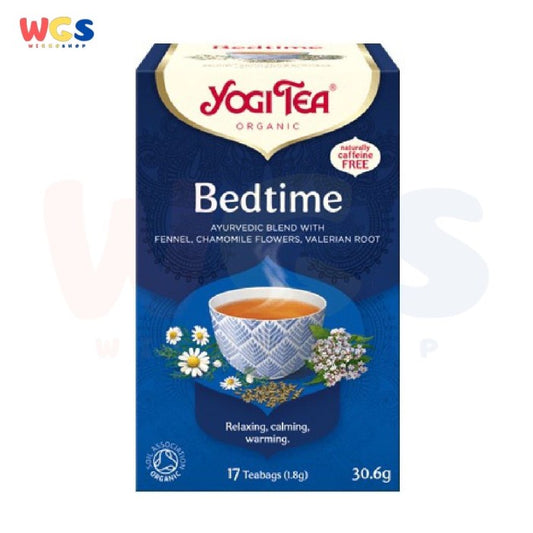 Yogi Tea Organic Bedtime Ayurdevic Blend Herbal Tea 17p x 1.8g