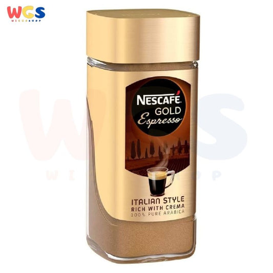 Nescafe Gold Espresso Italian Style Rich With Crema Ground Coffee 100g