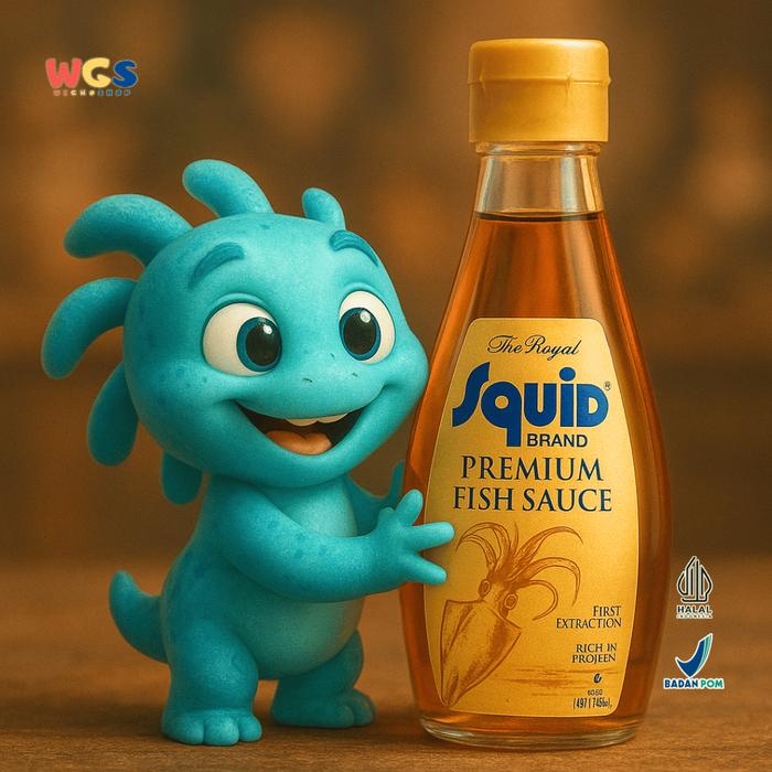 Squid Brand The Royal Premium Fresh Anchovies Fish Sauce 300ml