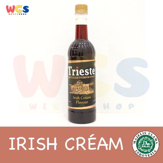 Trieste Syrup Bailey Irish Cream Premium Flavor 650ml - HALAL MUI