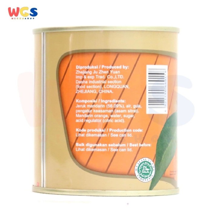 Wilmond Mandarin Orange in Syrup 312 gr - Jeruk Mandarin