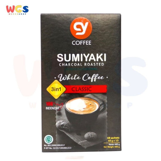 CY Sumiyaki Charcoal Roasted White Coffee 3 in 1 Classic / box