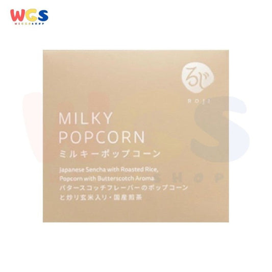 Roji Milky Popcorn Japanese Sencha Roasted Rice Popcorn - Green Tea Sc