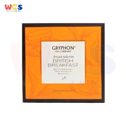 Gryphon Tea - Sencha - Japanese tea - Artisan Selection - Sachet - British Breakfs