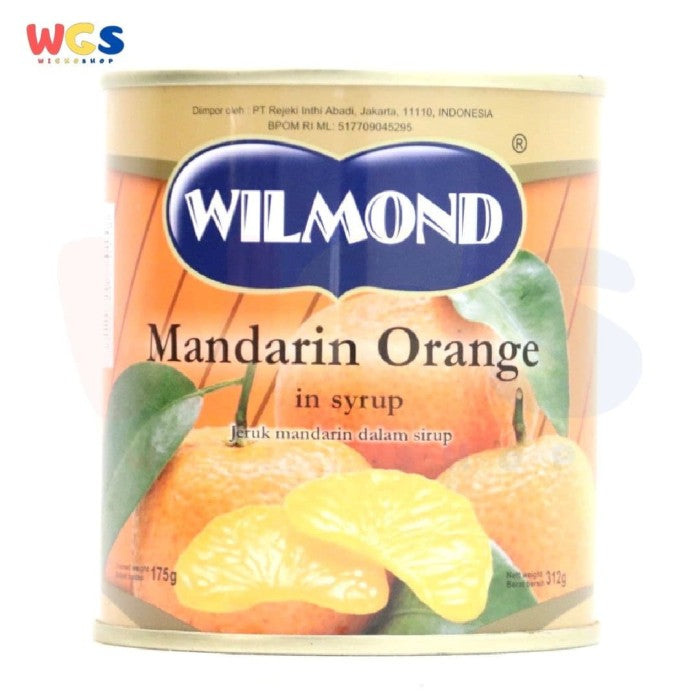 Wilmond Mandarin Orange in Syrup 312 gr - Jeruk Mandarin