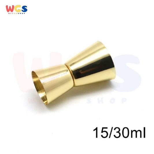 Stainless Steel Syrup Cocktail Measuring Double Jigger 15/30 ml