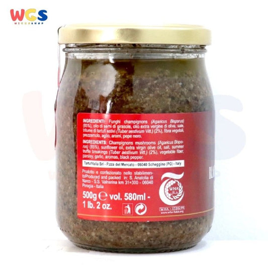 Bosco Black Truffle Paste Sauce Salsa Tartufatta 500 gr