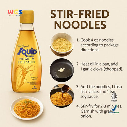 Squid Brand The Royal Premium Fresh Anchovies Fish Sauce 300ml