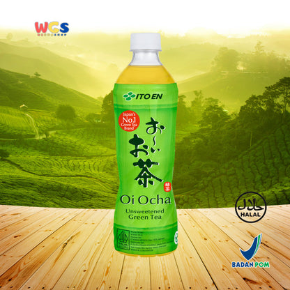 ItoEn - Ito En Japanese Green Tea 500 ml / Dus - Khusus Gojek - Grab