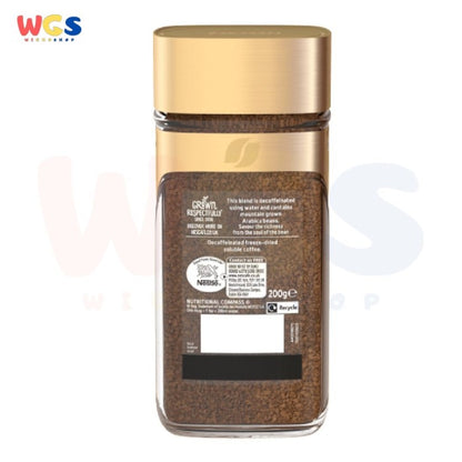 Nescafe Gold Blend Decaff Rich Aroma Taste Golden Roasted Arabica 200g