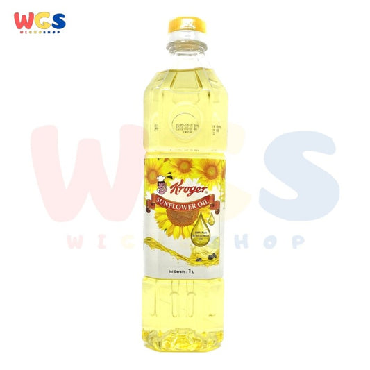 Kroger Sunflower Oil 100% Pure 1 ltr - Minyak Biji Bunga Matahari