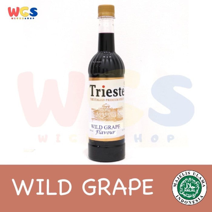 Trieste Syrup Varian Fruit Premium Flavours 650 ml - Rasa Buah-Buahan