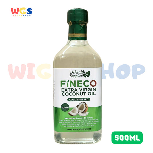 Dehealth Supplies Fineco Extra Virgin Coconut Oil Cold Pressed 500ml