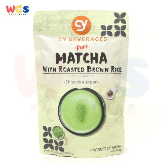 Matcha Powder With Brown Rice Powder CY - Green Tea Powder - 100 gr