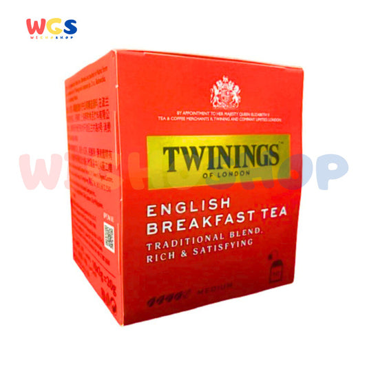 Twinings of London English Breakfast Tea Bag 20g (10x2g) - Teh Celup