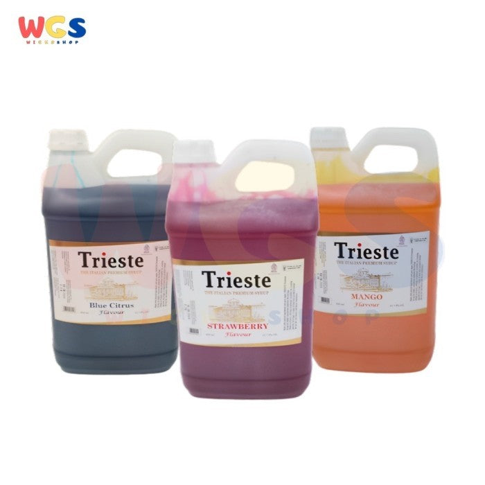 Trieste - Sirup Premium 5L - Aneka Varian Rasa