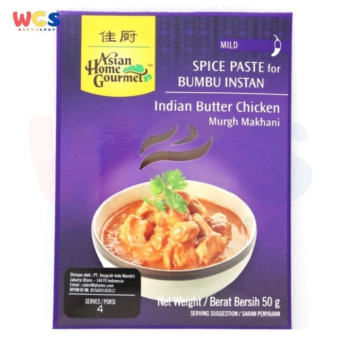 Asian Home Gourmet AHG - Indian Butter Chicken 50 gr - Murgh Makhani