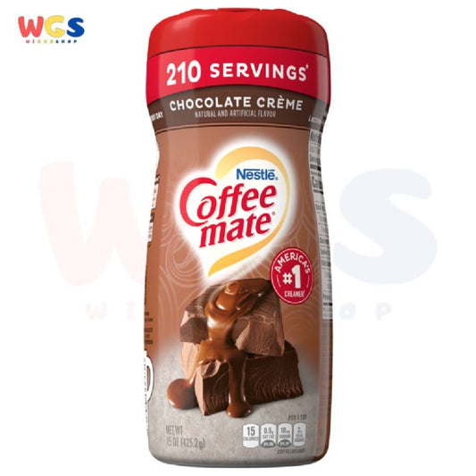 Nestle Coffee Mate USA Chocolate Creme Powder Coffee Creamer 425.2g