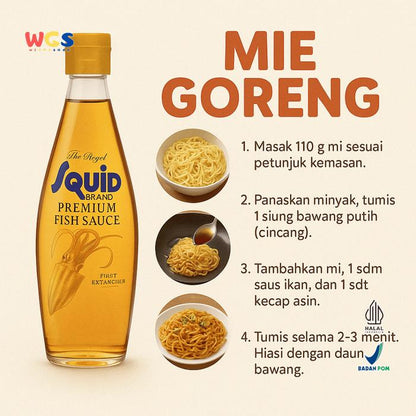 Squid Brand The Royal Premium Fresh Anchovies Fish Sauce 300ml