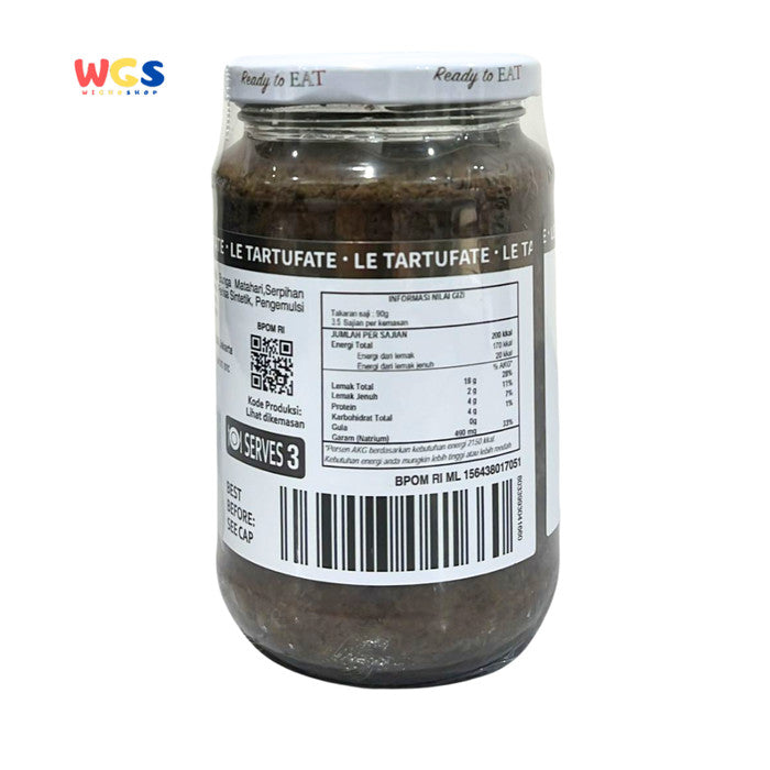 TARTUFI JIMMY Truffle Sauce Le Tartufate 320g - Saus Truffle