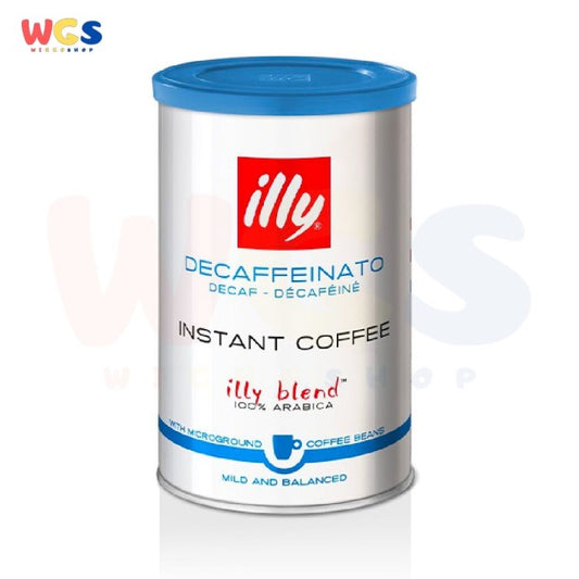 Illy Decaffeine Instant Coffee 100% Arabica Coffee Mild & Balance 95g