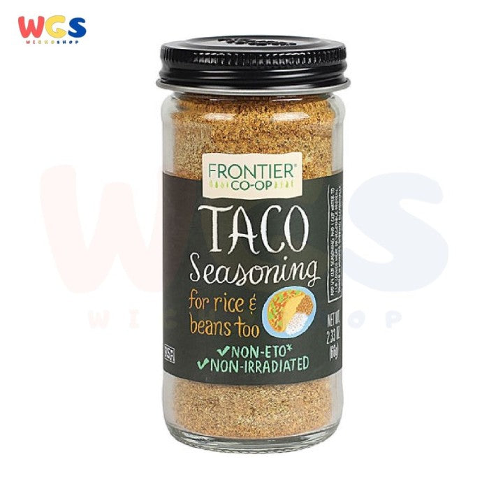 Frontier Organic Taco Seasoning For Rice & Beans Non GMO 66g