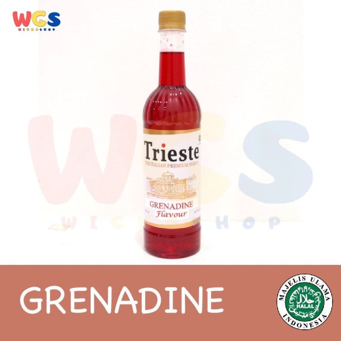 Trieste Syrup Varian Fruit Premium Flavours 650 ml - Rasa Buah-Buahan