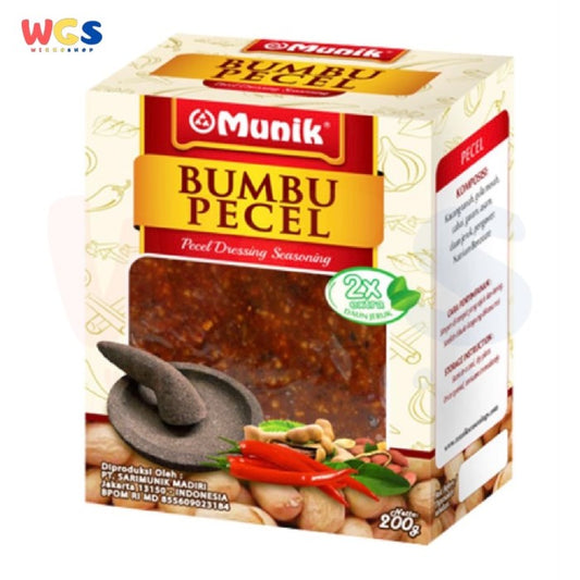 Munik Bumbu Pecel Dressing Seasoning 200g - Halal