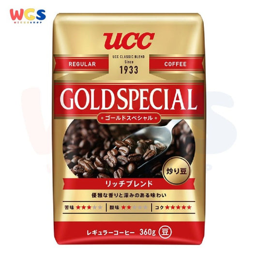 UCC Gold Special Rich Blend Coffee Beans 360 gr