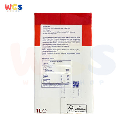 Martini Bivalente Gold 1L – 34% Fat Multipurpose Cream for Cooking &amp; Baking, Gluten Free