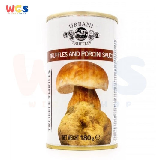 Urbani White Truffles & Porcini Sauce Truffle All Natural No GMO 180g