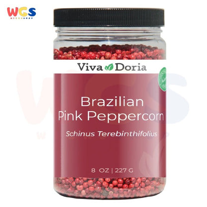 Viva Doria Brazilian Pink Peppercorn Whole Pink Pepper 8 oz 227g