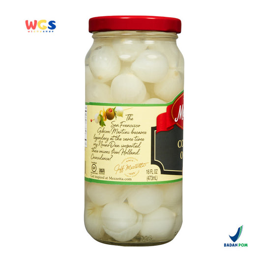Mezzetta Tender Cocktail Onions Bursting With Flavor 473ml